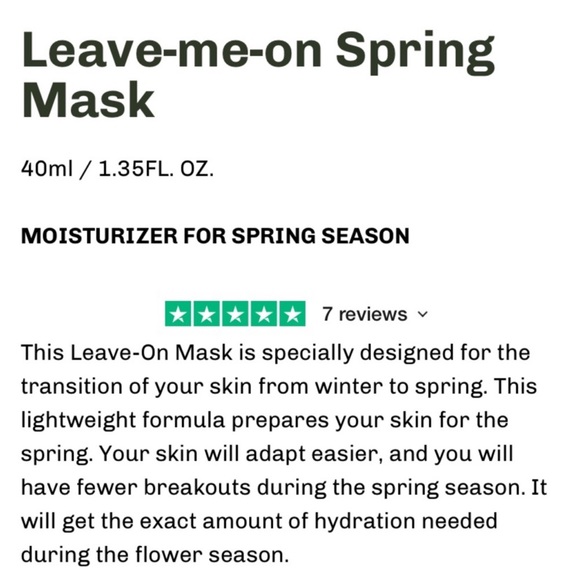🔆 Mudmasky leave-me-on Spring mask ➿ - Picture 3 of 6